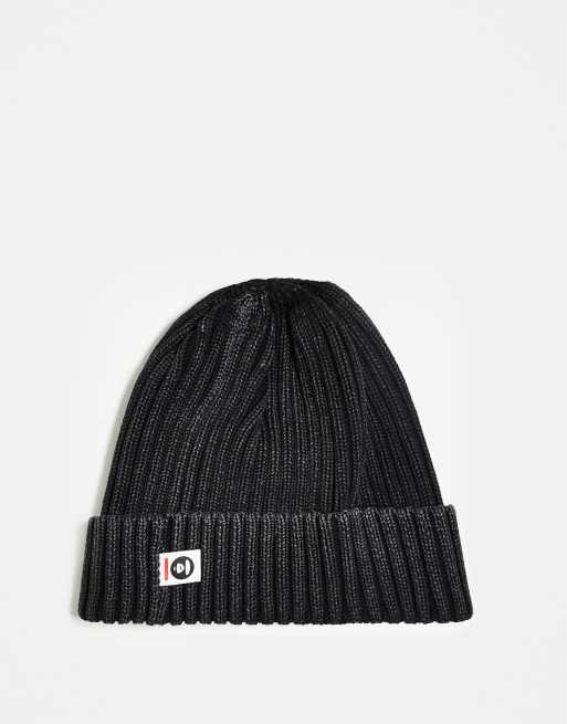 Aape By A Bathing Ape - Beanie in zwart met wassing 