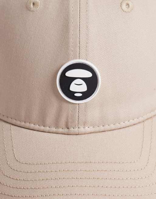Aape By A Bathing Ape - Beige baseball-kasket med logo, 3 af 3