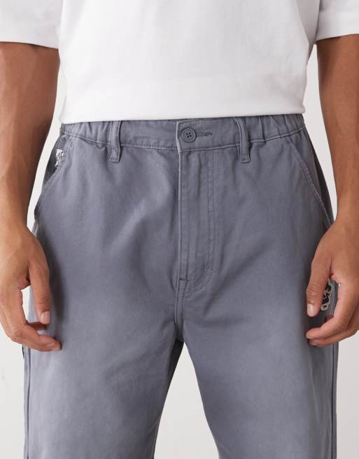Aape by A Bathing Ape – Bleksvarta jeans med ledig passform, 5 av 5
