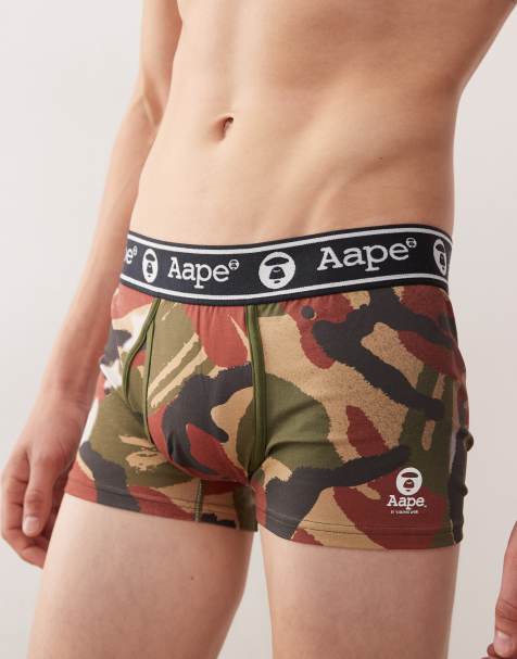 AAPE By A Bathing Ape – Boxershorts mit Military-Muster - view 1