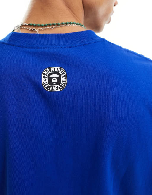 AAPE By A Bathing Ape boxy fit short sleeve T-shirt with front