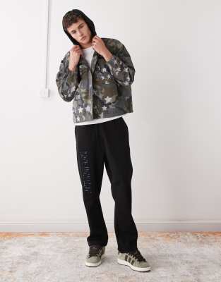 Aape By A Bathing Ape Boxy Long Sleeve Shirt In Brown