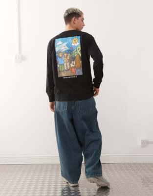 Aape By A Bathing Ape Boxy Long Sleeve T-shirt In Multi