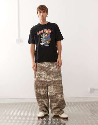 Aape By A Bathing Ape Boxy T-shirt In Black