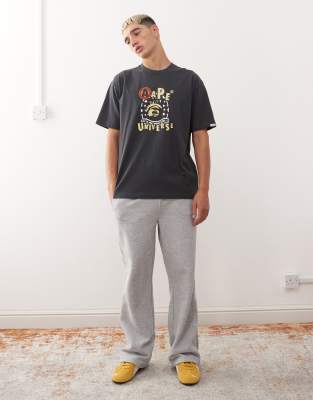 Aape By A Bathing Ape Boxy T-shirt In Black