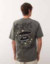 シャツ HUF H-CLASS JERSEY HUF H class print jersey in black | ASOS