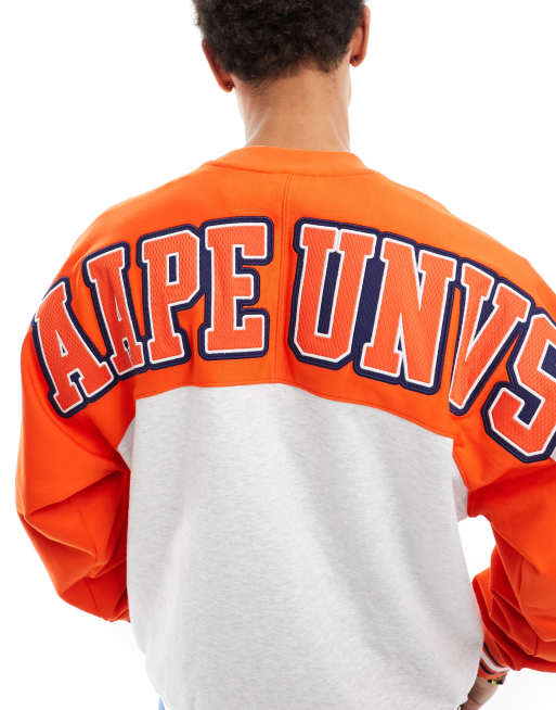 AAPE BY A BATHING APE® – Buntes Raglan-Sweatshirt, 3 von 4