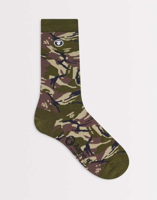 AAPE by A Bathing Ape - Calzini mimetici multicolore