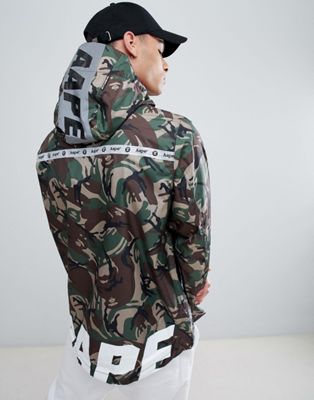 AAPE By A Bathing Ape camo jacket with reflective taping | ASOS