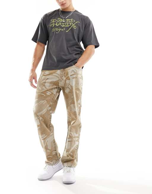 Camo clearance jean pants