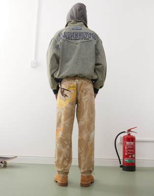Aape By A Bathing Ape Camo Jeans