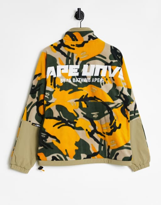 BAPE A Bathing Ape Bape x Outdoor Products 1st Camo Mini Shoulder Bag  'Yellow