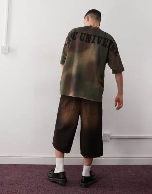 Aape By A Bathing Ape Camo T-shirt In Green