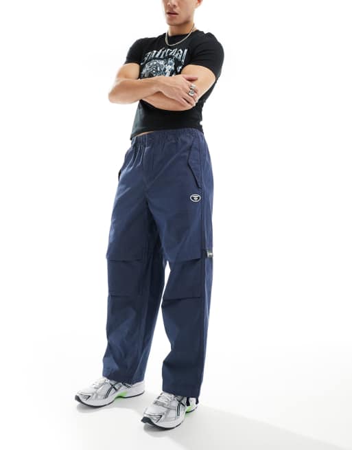 Aape By A Bathing Ape carpenter pants in off blue ASOS