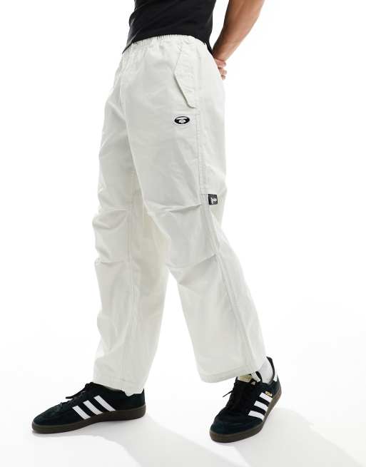 AAPE By A Bathing Ape Carpenter pants in off white