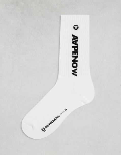 AAPE By A Bathing Ape - Chaussettes - Blanc - view 1