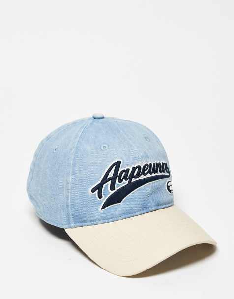 Aape By A Bathing Ape collegiate cap in blue - view 1