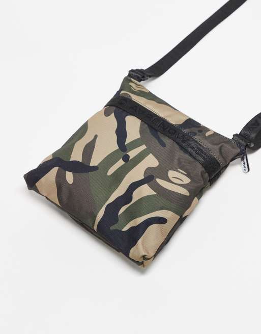 Aape By A Bathing Ape crossbody utlity bag in camo print, 3 of 3