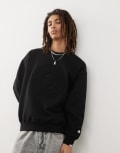 [AAPE BY A BATHING APE®] Aape By A Bathing Ape embossed logo sweatshirt in black Chest 34 BLACK