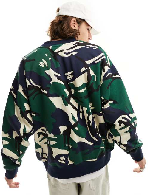 Aape By A Bathing Ape - Gilet en polaire style teddy - Bleu marine, 4 de 4