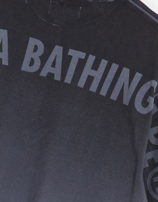 AAPE By A Bathing Ape gradient t-shirt in gray