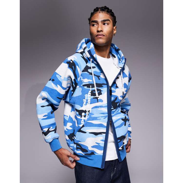 AAPE BY A BATHING APE / ジャケット/M/ポリエステル/BLU/AAPJKM7246XXB/中綿/ハーフジップ 209246299-1-multi?$n_750w$&wid