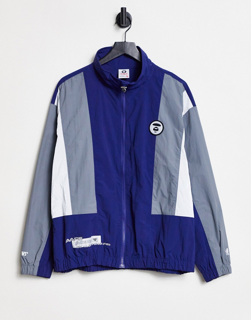 AAPE By A Bathing Ape hollywood jacket in blue