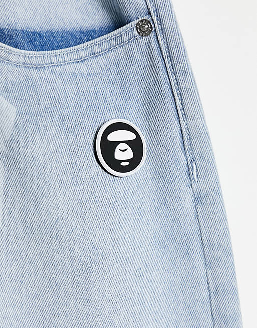 AAPE By A Bathing Ape hollywood jeans in blue