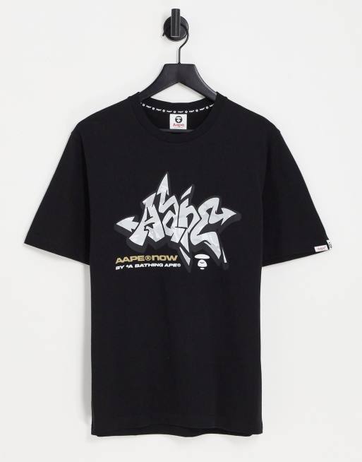 AAPE By A Bathing Ape - Hollywood - Sort T-shirt
