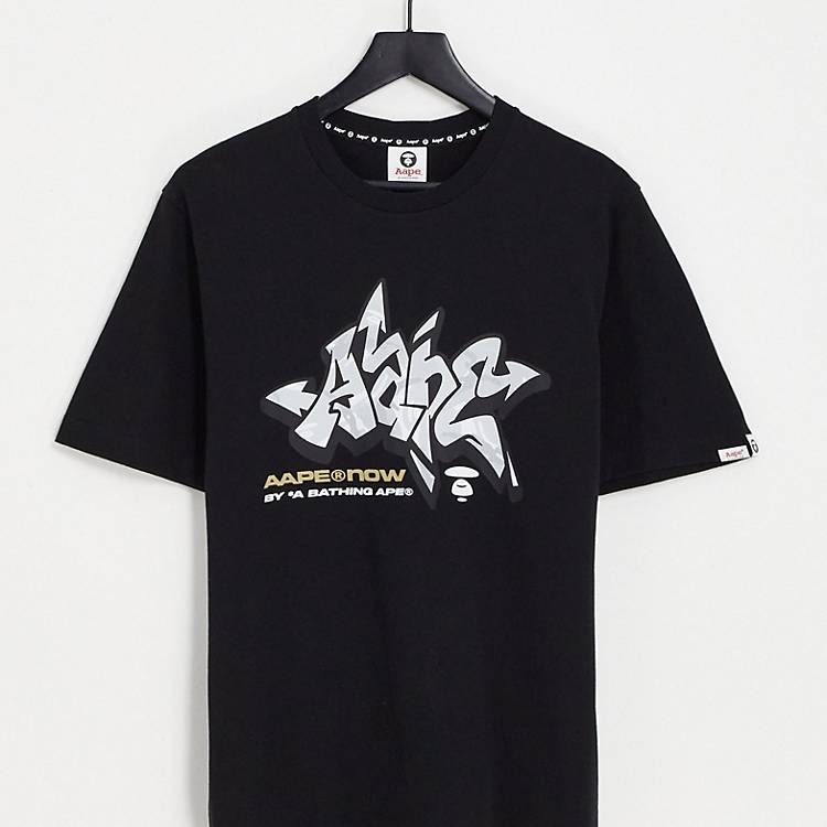 AAPE By A Bathing Ape hollywood t-shirt in black