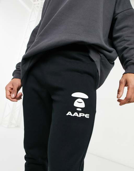 A bathing cheap ape sweatpants