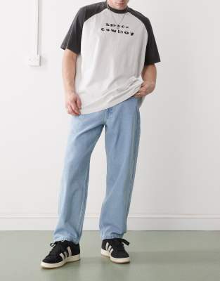 Jean ample - Dlavage clair - Aape By A Bathing Ape - Modalova
