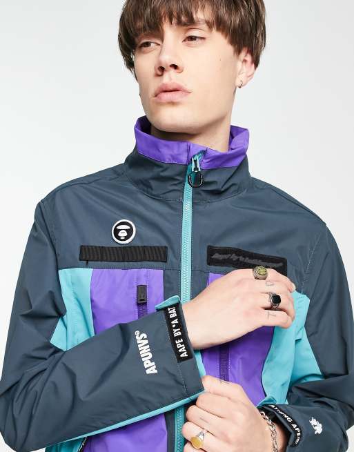 AAPE by A Bathing Ape - Licht jack in blauw, 3 van 4