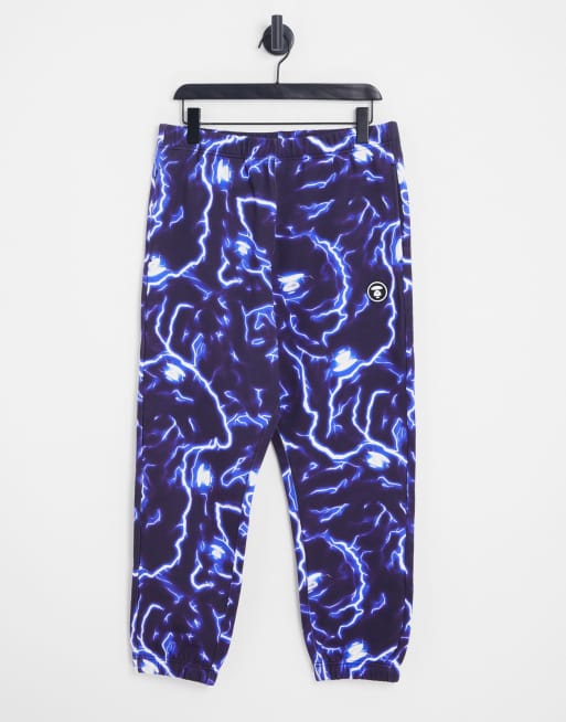 Purple discount lightning joggers