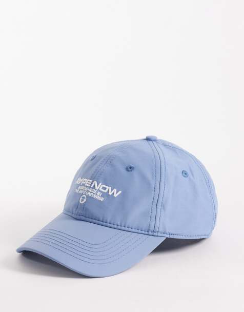 Aape by A Bathing Ape logo baseball cap in blue - view 1