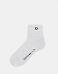 [AAPE BY A BATHING APE®] AAPE By A Bathing Ape logo socks in grey L Grey