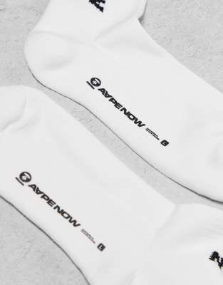 Aape By A Bathing Ape Logo Socks