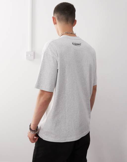 Aape by A Bathing Ape logo t-shirt in heather gray , 4 of 4