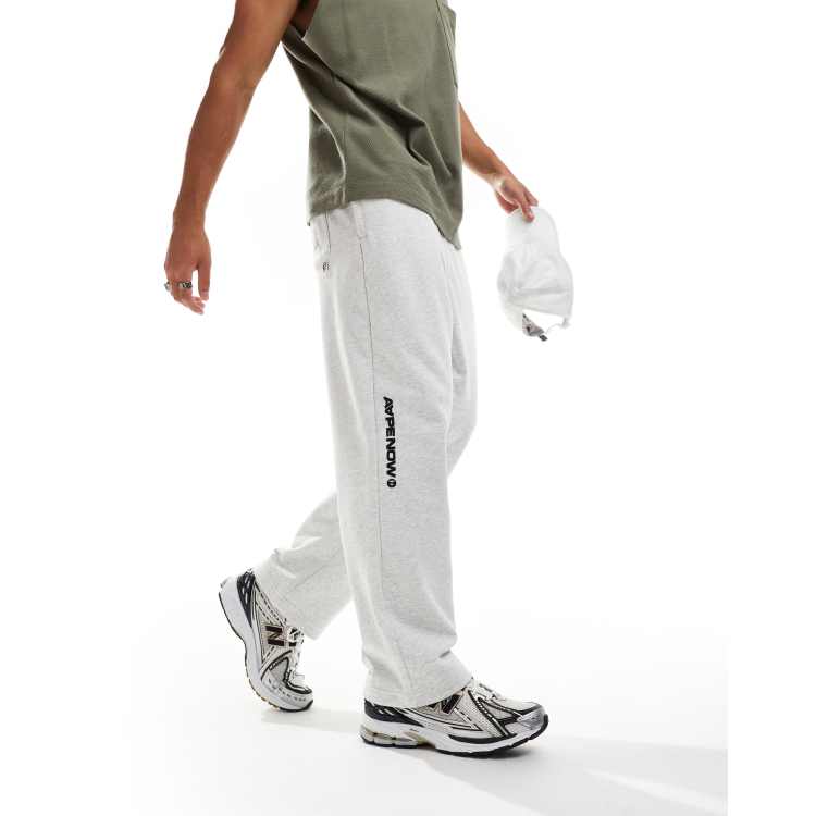 A BATHING APE グレー スウェット 3XL A Bathing Ape ビッグロゴ