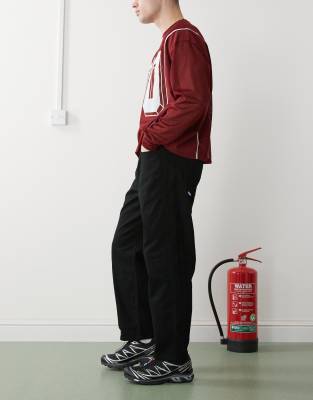 Aape By A Bathing Ape Loose Fit Logo Jeans In White