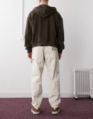 Aape By A Bathing Ape Loose Fit Worker Jeans In Green
