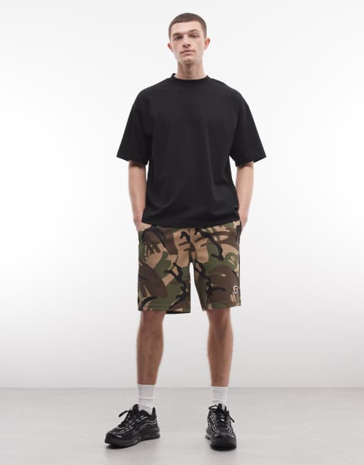 Aape by A Bathing Ape - Løstsiddende jerseyshorts i camouflagemønster, 2 af 5