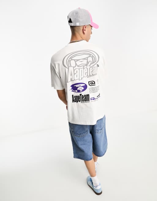 AAPE By A Bathing Ape - Metaverse - T-shirt bianca