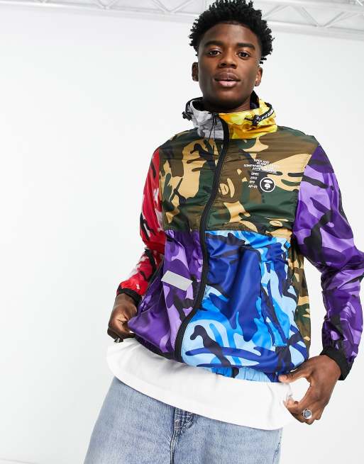 Bape multi cheap camo jacket