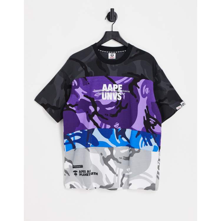 APE MULTI CAMO WIDE FIT CREWNECK S