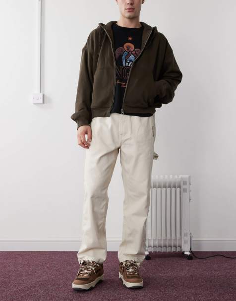 Aape By A Bathing Ape® – Naturvita, lediga jeans i arbetsstil - view 1