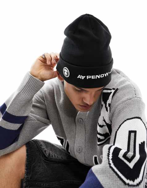 bonnet homme beanie noir - HEMA