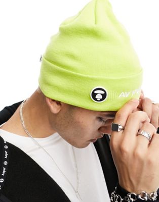 ® Aape By A Bathing Ape now beanie in yellow