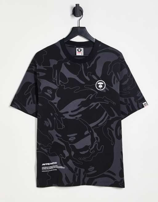 Black camo store bape shirt