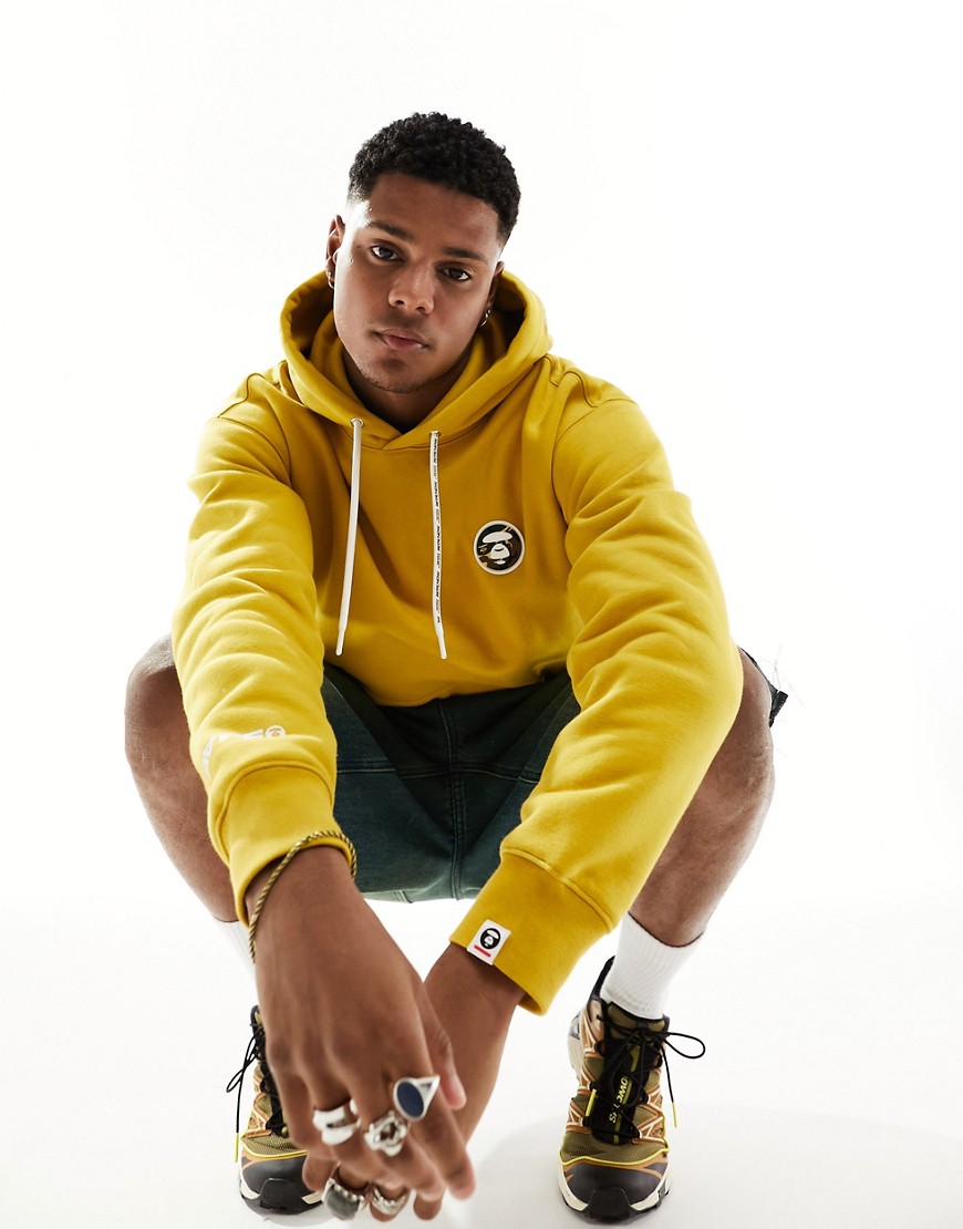 Aape By A Bathing Ape Now hoodie in yellow